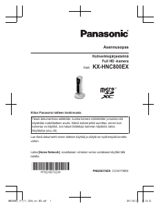 Bruksanvisning Panasonic KX-HNC800EX IP Kamera