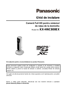 Manual Panasonic KX-HNC800EX Camera IP
