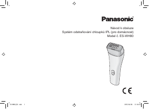 Manuál Panasonic ES-WH80 Zařízení IPL