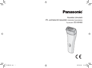 Használati útmutató Panasonic ES-WH80 IPL eszköz