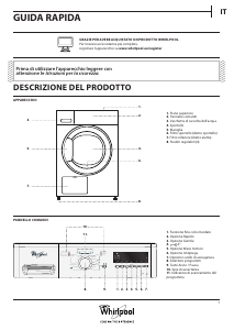 Manuale Whirlpool HDLX 70311 Asciugatrice