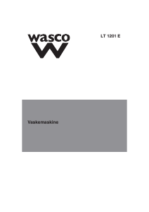 Brugsanvisning Wasco LT 1201 E Vaskemaskine