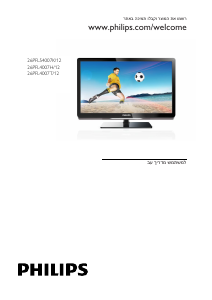 מדריך Philips 26PFL4007T טלוויזיית LCD