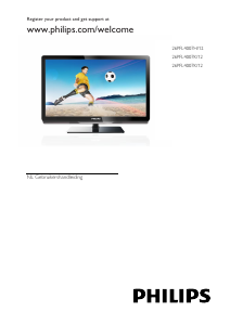 Handleiding Philips 26PFL4007T LCD televisie