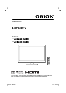 Bedienungsanleitung Orion 22LB830 LCD fernseher