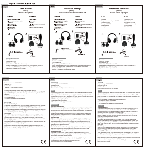 Manual Vakoss MH976 Headphone