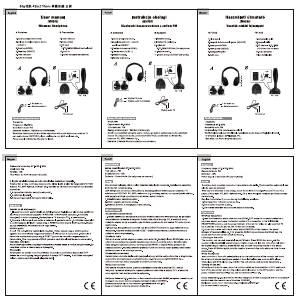 Manual Vakoss MH980 Headphone