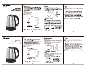 Manual Blupop BEN229KS Kettle