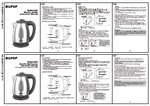 Manual Blupop BEW230KS Kettle