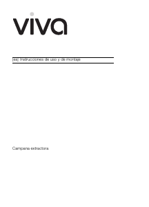 Manual de uso Viva VVA61E150 Campana extractora