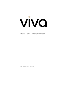 Manual Viva VVA86E660 Cooker Hood