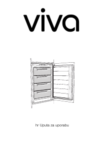 Priručnik Viva VVIG1820 Zamrzivač