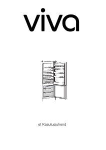 Kasutusjuhend Viva VVIV3420 Külmik-sügavkülmik
