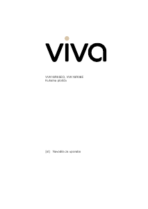 Priročnik Viva VVK16R05E0 Grelna plošča