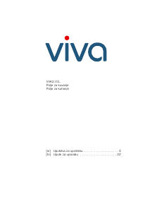 Priručnik Viva VVK26I13F1 Ploča za kuhanje