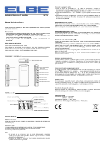 Manual de uso Elbe RF-70 Radio