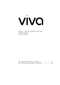 Manual de uso Viva VVK26I15C0 Placa