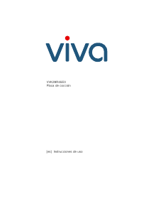 Manual de uso Viva VVK28R45E0 Placa