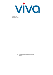 Návod Viva VP62G0160 Mikrovlnná rúra
