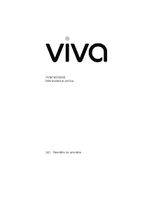 Priročnik Viva VVM16O3250 Mikrovalovna pečica