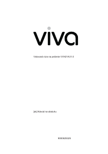 Návod Viva VVH21A3150 Rúra