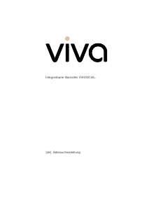 Bedienungsanleitung Viva VVH33C4551 Backofen