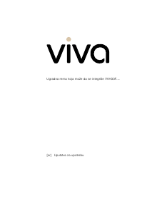Priručnik Viva VVH33F4850 Pećnica