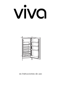 Manual de uso Viva VVIL2020 Refrigerador