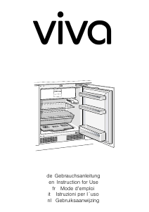 Bedienungsanleitung Viva VVUL1520 Kühlschrank