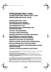 Manuale Whirlpool AMC 994 Condizionatore d’aria