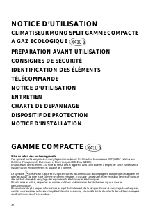 Mode d’emploi Whirlpool AMD 001 Climatiseur