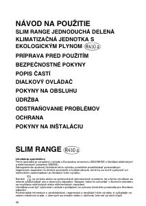 Návod Whirlpool AMD 002 Klimatizácia