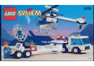 Handleiding Lego set 6336 Town Politiehelikopter