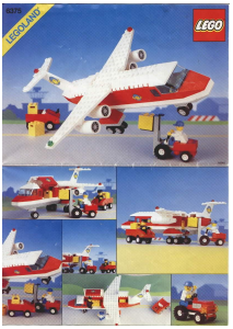 Manual de uso Lego set 6375 Town Avión