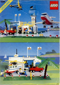 Bruksanvisning Lego set 6396 Town Internationella flygplats