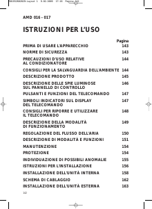 Manuale Whirlpool AMD 016 Condizionatore d’aria