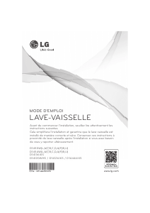 Mode d’emploi LG D14446IXS Lave-vaisselle