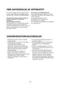 Brugsanvisning Whirlpool AMD 042 Varmepumpe