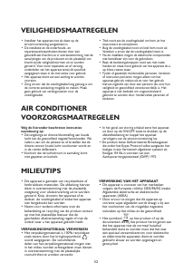 Handleiding Whirlpool AMD 098 Airconditioner