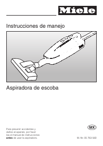 Manual de uso Miele S 143 Aspirador