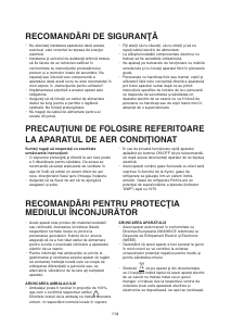 Manual Whirlpool AMD 098 Aer condiționat