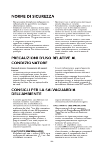 Manuale Whirlpool AMD 098 Condizionatore d’aria