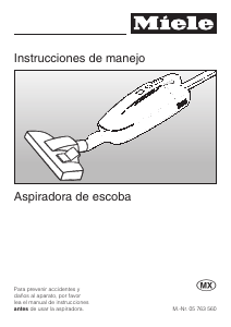 Manual de uso Miele S 147 Aspirador