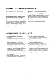 Mode d’emploi Whirlpool AMD 322 Climatiseur
