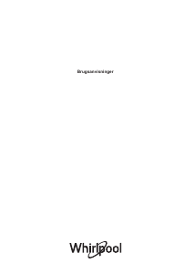 Brugsanvisning Whirlpool PACW212HP Varmepumpe