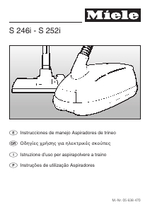 Εγχειρίδιο Miele S 246i Ηλεκτρική σκούπα