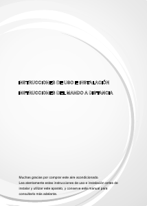 Manual de uso Whirlpool SPIW318A2WF Aire acondicionado