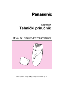 Priručnik Panasonic ES-2023 Epilator