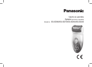 Priručnik Panasonic ES-ED20 Epilator