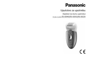 Priručnik Panasonic ES-ED23 Epilator